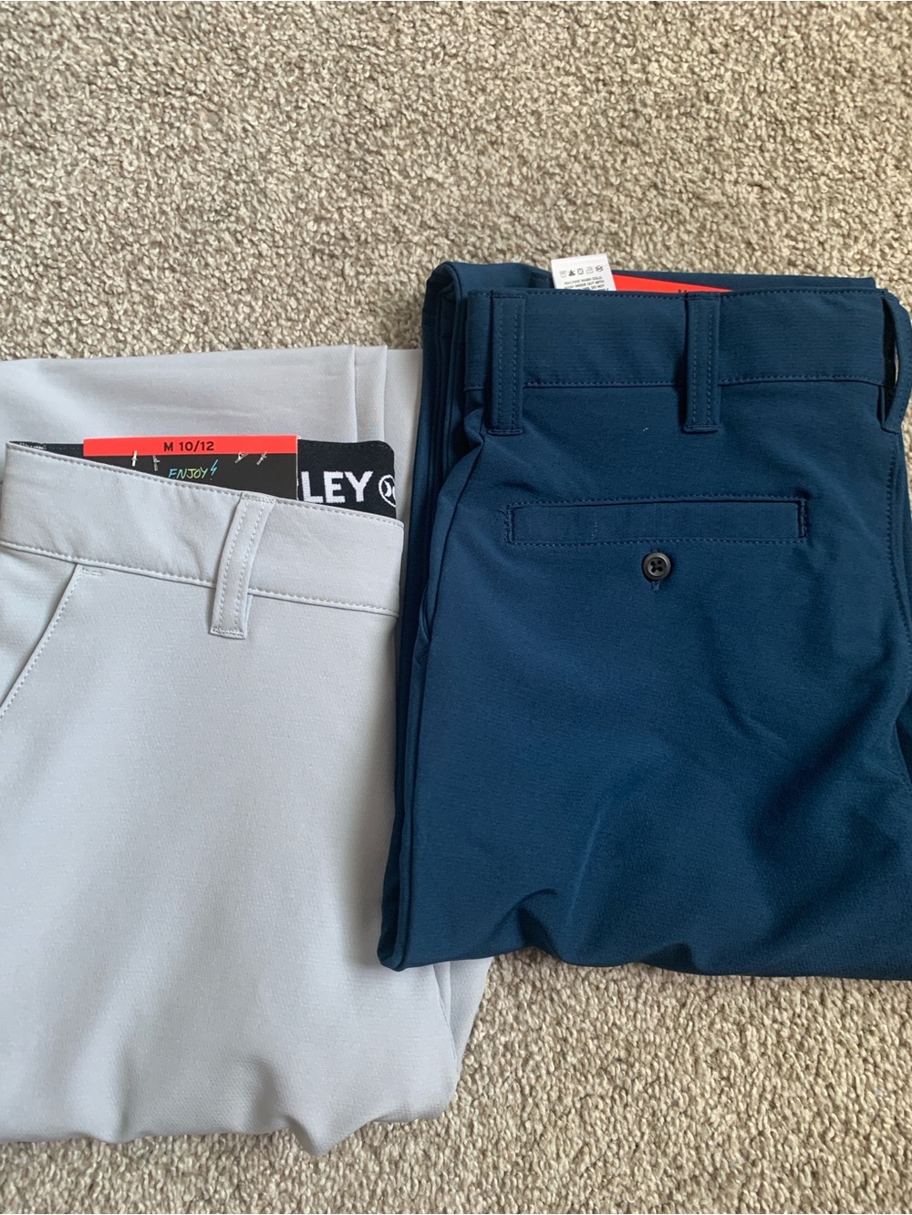 Hurley Boys bundle of (2) Performance Chinos size 10/12